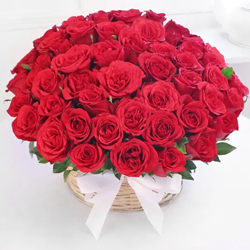 Exotic 50 Red Roses Passionate Bouquet Exotic 50 Red Roses Passionate Bouquet