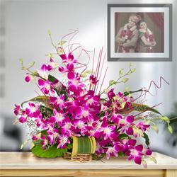 Divine 10 Fresh Orchids in a Beautiful Bouquet Divine 10 Fresh Orchids in a Beautiful Bouquet