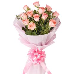 Luminous Pink Roses Bouquet of Love Luminous Pink Roses Bouquet of Love