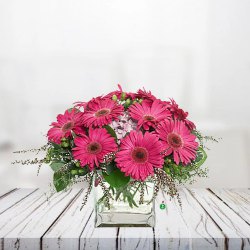 Urbane Bunch of Pink Gerberas Urbane Bunch of Pink Gerberas