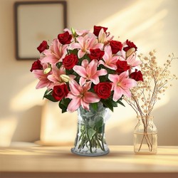Daunting Blossoms in an Enticing Premium Arrangement Daunting Blossoms in an Enticing Premium Arrangement