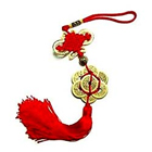 Feng Shui Fortune 8 Coins Red Tassel Hanging - Luck Gift Feng Shui Fortune 8 Coins Red Tassel Hanging - Luck Gift