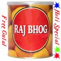 Nicely Gift Wrapped Raj Bhog 1 Kg from Haldiram with free Gulal/Abir Pouch.
Nicely Gift Wrapped Raj Bhog 1 Kg from Haldiram with free Gulal/Abir Pouch.