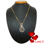 Fabulous Ayla Double Knot Neck piece with Chain Fabulous Ayla Double Knot Neck piece with Chain