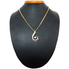 Mind-Stirring Captivation Gold Plated Necklace with Teresa Pendant<br> Mind-Stirring Captivation Gold Plated Necklace with Teresa Pendant<br>