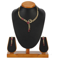 Creative Sequin Necklace with Earrings Set Creative Sequin Necklace with Earrings Set