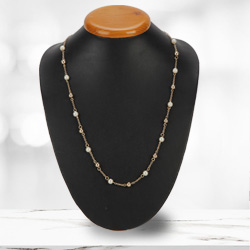 Enchanting Gold Plated Pearl Necklace from Avon Enchanting Gold Plated Pearl Necklace from Avon