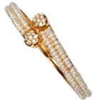 Stylish Pearl Bangles (2 Rows) Stylish Pearl Bangles (2 Rows)