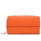 Scintillating Urban Forest Ladies Wallet in Orange Made of Genuine Leather Scintillating Urban Forest Ladies Wallet in Orange Made of Genuine Leather