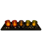 Brightness of Love Candles on a Tray Brightness of Love Candles on a Tray