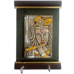 Classic Lord Krishna Wall Key Hooks Rack Classic Lord Krishna Wall Key Hooks Rack