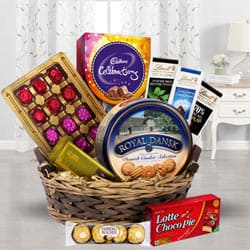 Festival Basket Full of Chocolates Festival Basket Full of Chocolates