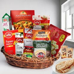 Indulgent Selection of North Indian Lunch Hamper Indulgent Selection of North Indian Lunch Hamper