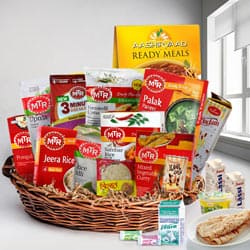 Satisfactory Indian Main Dishes Lunch Gift Basket Satisfactory Indian Main Dishes Lunch Gift Basket
