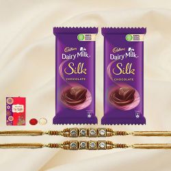 Elegant Rudrash Rakhi Hamper Elegant Rudrash Rakhi Hamper