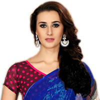 Charismatic Printed Marbel Chiffon Fashion Saree for Ladies Charismatic Printed Marbel Chiffon Fashion Saree for Ladies