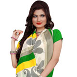 Exclusive Rainbow Chiffon N Crepe Printed Saree for Women Exclusive Rainbow Chiffon N Crepe Printed Saree for Women