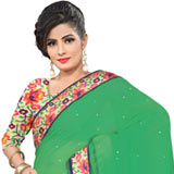 Luminous Refulgence Chiffon Saree Luminous Refulgence Chiffon Saree