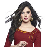 Classic Red and Yellow Shaded Cotton Printed Patiala Suit Classic Red and Yellow Shaded Cotton Printed Patiala Suit