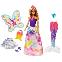 Stylish 3-in-1 Rainbow Color Barbie Kit for Little Angel from Mattle Stylish 3-in-1 Rainbow Color Barbie Kit for Little Angel from Mattle