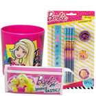 Fancy Barbie Stationery Set, Pencil Pouch and Pink Mug Hamper for Kids Fancy Barbie Stationery Set, Pencil Pouch and Pink Mug Hamper for Kids