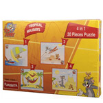 Mirthsome Funskool Tom and Jerry 4 in 1 Puzzle Mirthsome Funskool Tom and Jerry 4 in 1 Puzzle