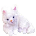 Real Looking Plush Lying Kitty Real Looking Plush Lying Kitty