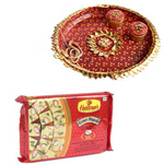 Diwali Thali with Sweets Diwali Thali with Sweets
