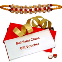 Refreshing Gift Voucher from MainLand China with Nice free Kids Rakhi, Roli, Tilak and Chawal Refreshing Gift Voucher from MainLand China with Nice free Kids Rakhi, Roli, Tilak and Chawal