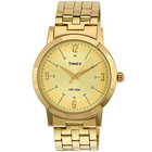Trendy Gents Watch from Timex with Round Dial and Golden Colour Trendy Gents Watch from Timex with Round Dial and Golden Colour
