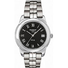 Delightful brushed with polished stainless steel bracelet timepiece for men from Tissot Delightful brushed with polished stainless steel bracelet timepiece for men from Tissot