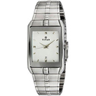 Gaudy Stainless Steel Long Rectangle Dialed Gents Watch from Titan Gaudy Stainless Steel Long Rectangle Dialed Gents Watch from Titan