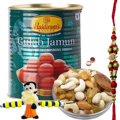 Admirable Blessings for Bhai Raksha Bandhan Hamper Admirable Blessings for Bhai Raksha Bandhan Hamper