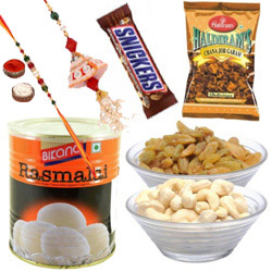 Sizzling Woven in Love Rakhi Delight Gift Hamper Sizzling Woven in Love Rakhi Delight Gift Hamper
