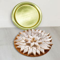 Lip-Smacking Kaju Katli from Haldiram wi...