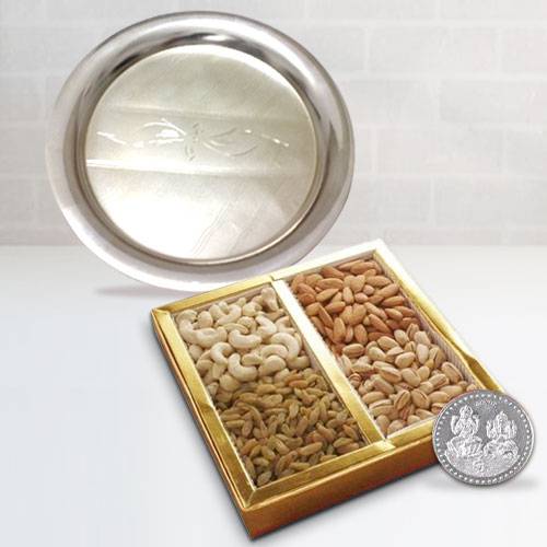 Dry Fruits N Thali , Free Coin Dry Fruits N Thali , Free Coin