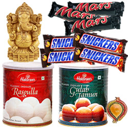 Lord Ganesha,sweets and chocos Lord Ganesha,sweets and chocos