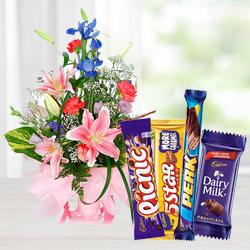 Charming seasonal Flowers with mouth-wat...