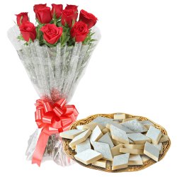 Darling Red Roses together with ambrosia...