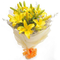 Bouquet of Yellow Lily Bouquet of Yellow Lily