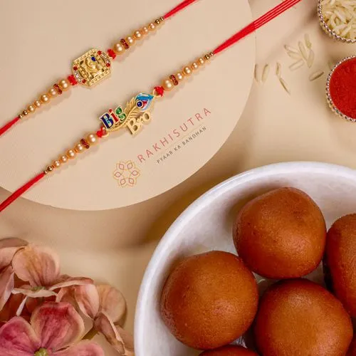 Sacred Bonds Rakhi Combo with Gulab Jamun