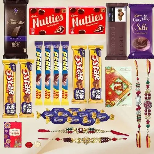 Tempting Rakhi Chocolates