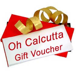 Oh Calcutta Gift voucher Worth Rs. 2500 Oh Calcutta Gift voucher Worth Rs. 2500
